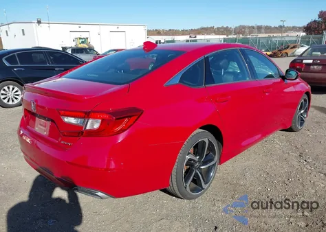 2018 Honda Accord Sport из США, поврежденный, VIN 1HGCV1F30JA019344